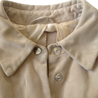 Max Mara Veste en daim beige