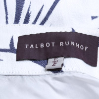 Talbot Runhof Rok met patroon