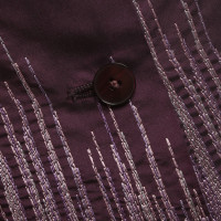 Van Laack Silk Blazer in Purple