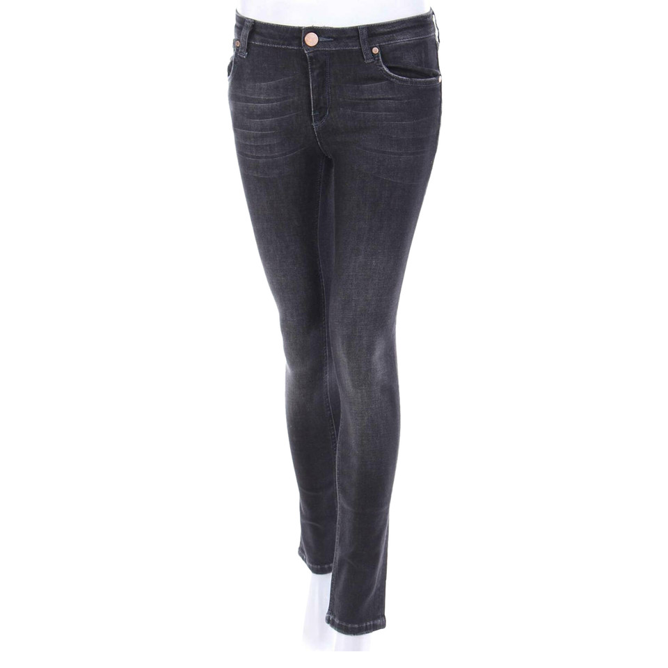 Victoria Beckham Jeans in Cotone in Nero