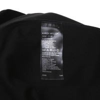 Karen Millen Jersey-Kleid in Schwarz/Weiß