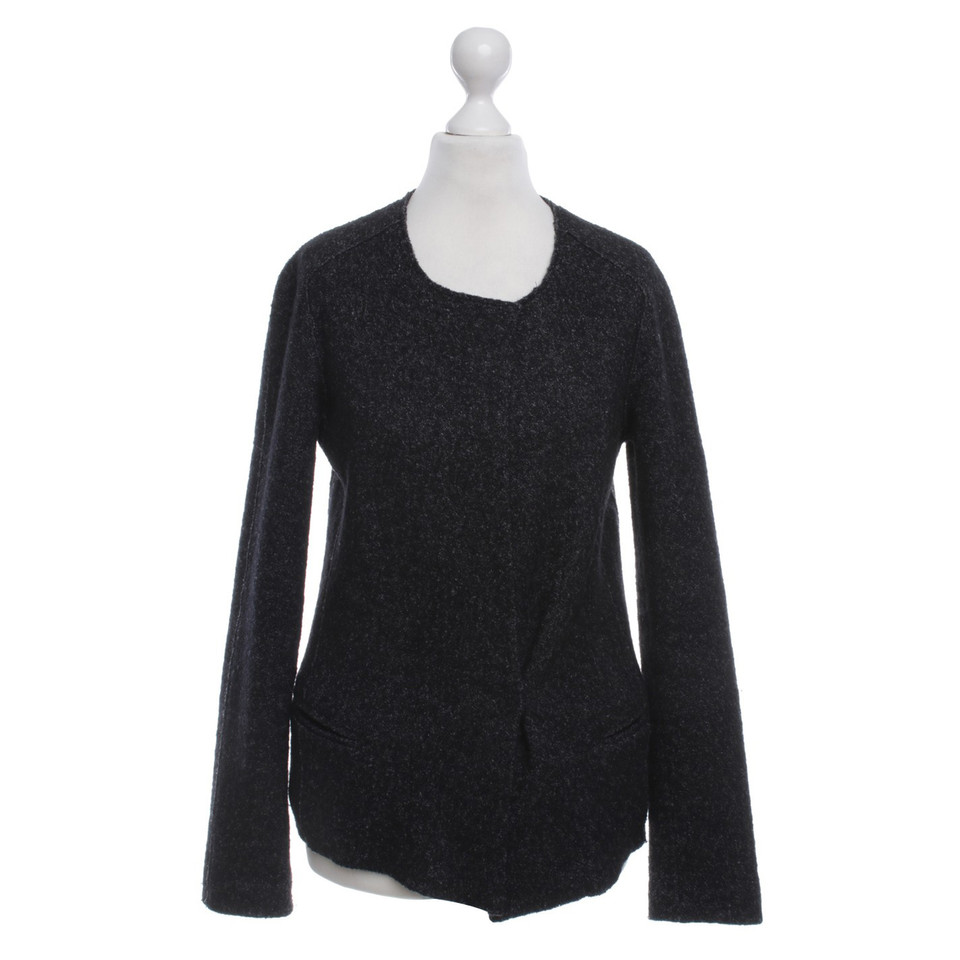 Isabel Marant Etoile Knit Blazer in Dark Grey
