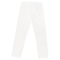 Mother Trousers in White