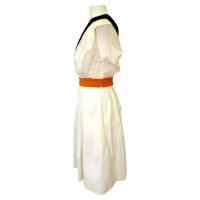 Paule Ka Dress Cotton in White