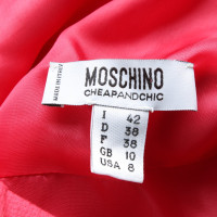 Moschino Robe en Coton en Rose/pink