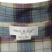 Paul & Joe Getailleerde Flanel blouse