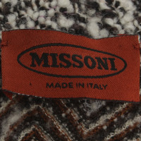 Missoni giacca Boucle in marrone / crema