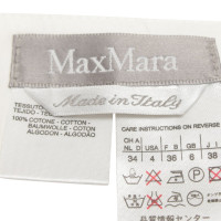 Max Mara Geplooide rok in wit