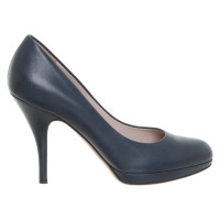 Salvatore Ferragamo Décolleté/Spuntate in Pelle in Blu