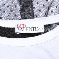 Red Valentino Oberteil in Schwarz/Weiß