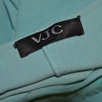 Versace turquoise jurk schede