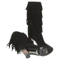 Burberry Boots with fringes