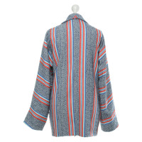 Smythe Striped jacket in blue / red