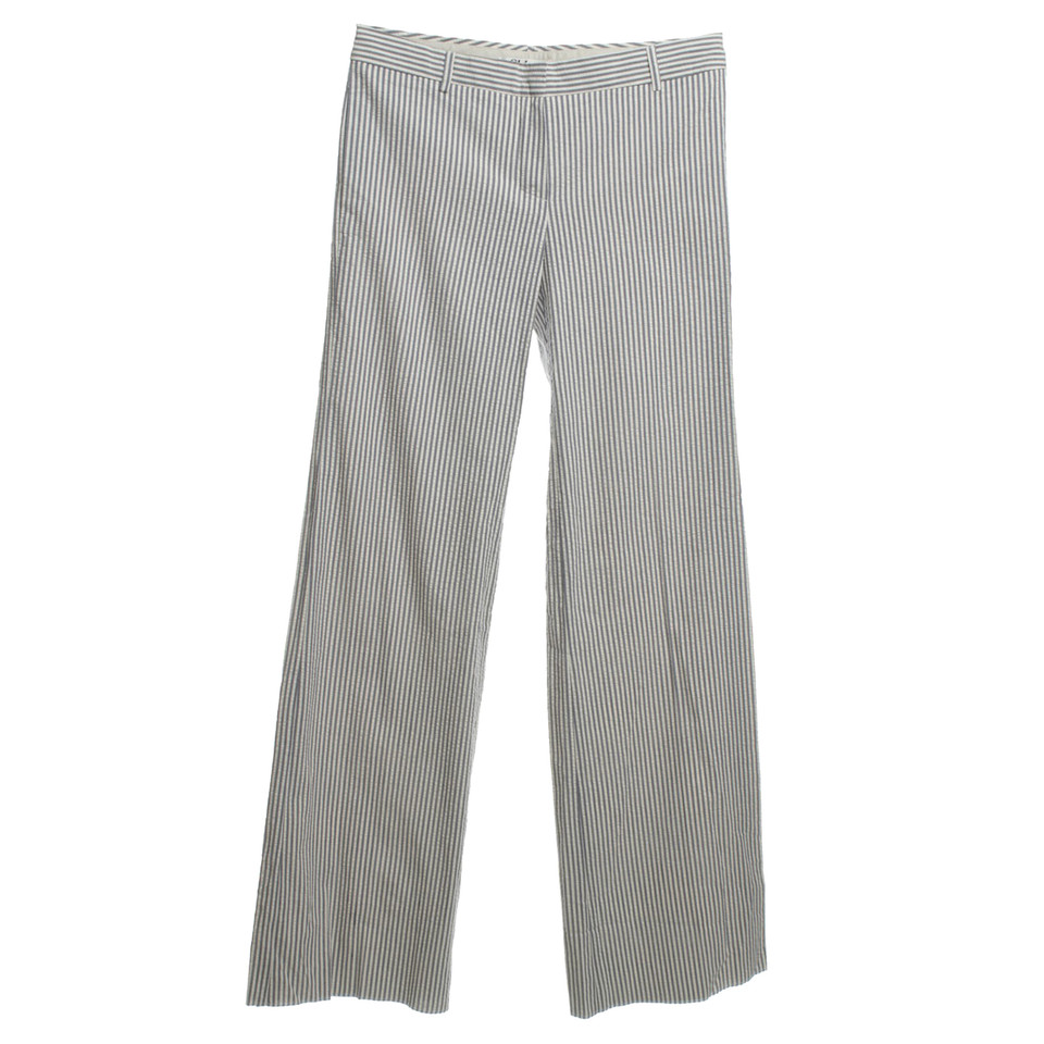 Chloé Pantalon rayé bleu/blanc 