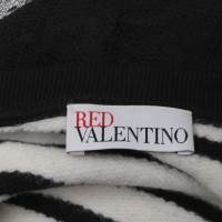 Red Valentino Knitdress avec des rayures