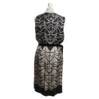 Paule Ka Silk dress with pattern