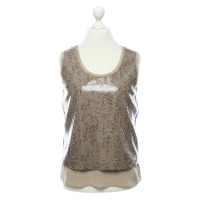 Escada Top avec des paillettes