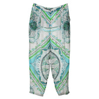 Emilio Pucci Pants made of silk with patterns