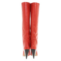 Isabel Marant Stiefel aus Leder in Rot