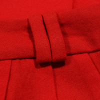 Comptoir Des Cotonniers Paire de Pantalon en Laine en Rouge