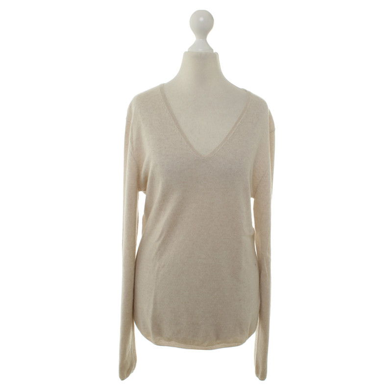 Allude Kaschmir-Pullover in Creme