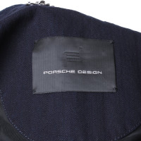 Porsche Design Jacke/Mantel aus Baumwolle in Blau