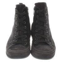 Ann Demeulemeester Suede Sneakers Anthracite