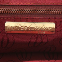 Cartier Briefcase in Bordeaux red