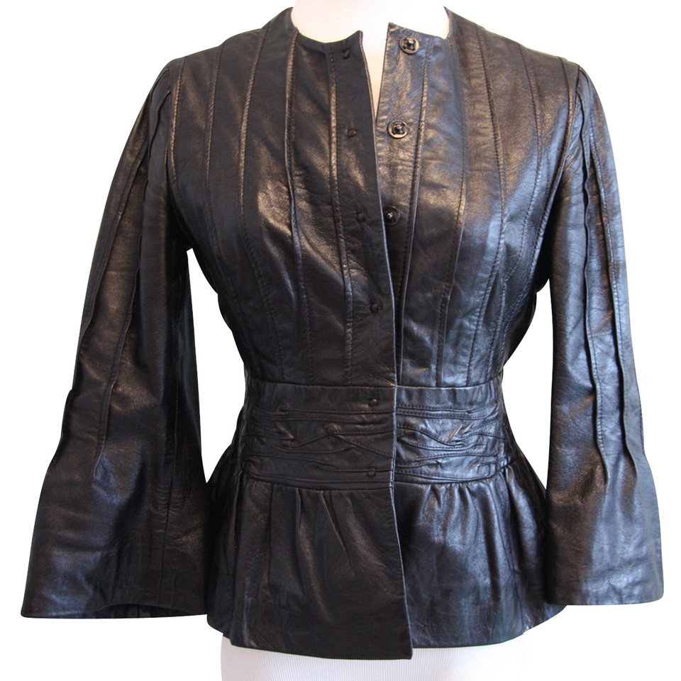 Philosophy Di Alberta Ferretti leather jacket