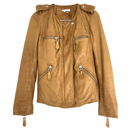 Isabel Marant Etoile Jacket/Coat Leather in Yellow