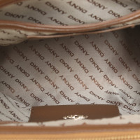 Dkny Handbag Leather in Beige