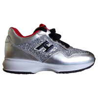 Hogan Scarpe da ginnastica color argento