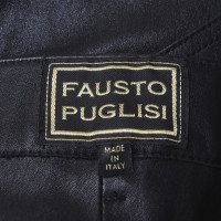 Fausto Puglisi Pantalon avec mélange de matériaux