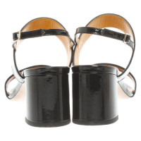 Other Designer Sandals Patent leather in Black