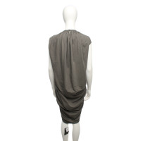 Rick Owens Kleid aus Baumwolle in Khaki