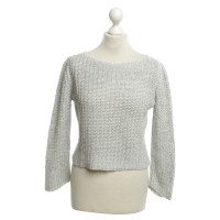 Fabiana Filippi Knitted sweater in light gray