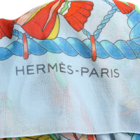 Hermès Doek met visprint