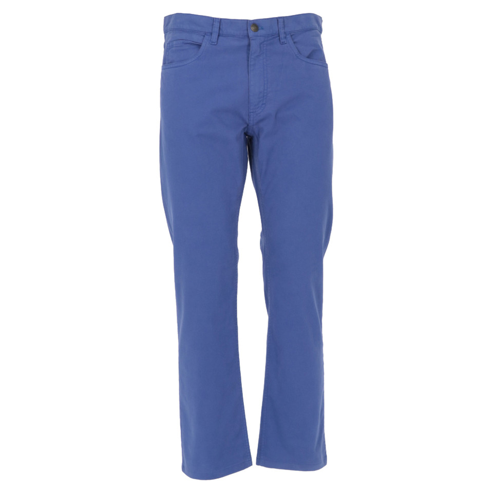 Loro Piana Trousers Cotton in Blue
