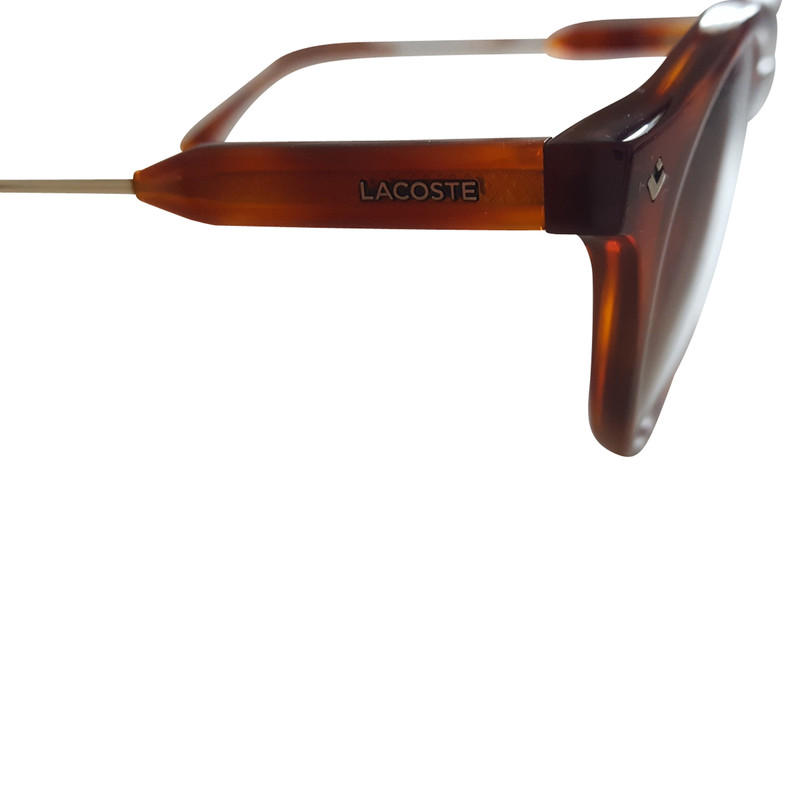 lacoste sunglasses brown