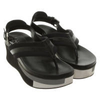 Marni Platform sandals in black