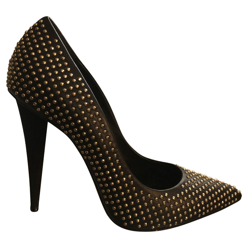 Giuseppe Zanotti Pumps/Peeptoes en Cuir en Noir