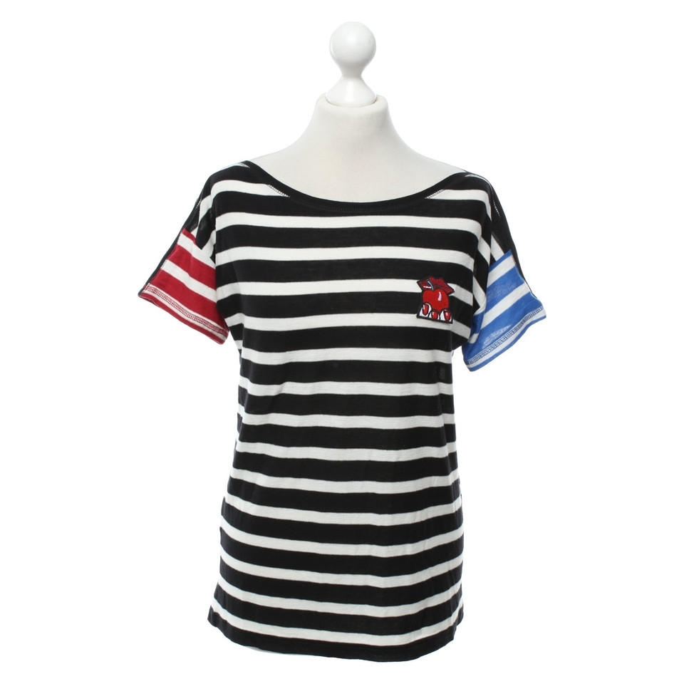 Sonia Rykiel top with stripe pattern