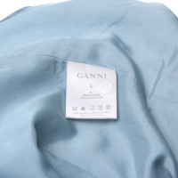Ganni Coat in light blue