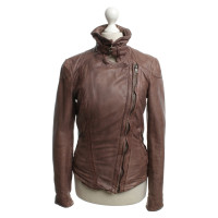 Muubaa Leather jacket in biker style
