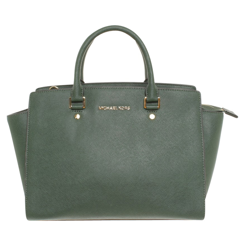 Michael Kors "Selma Large Satchel" made of Saffiano leather