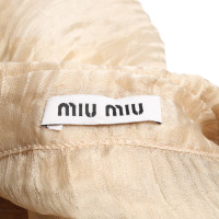 Miu Miu Camicetta con contenuto di seta