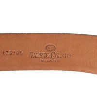 Fausto Colato Cintura in pelle pitone