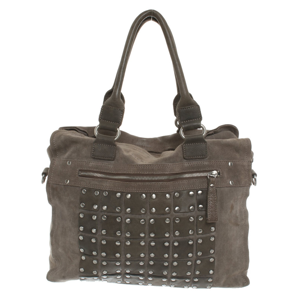 Liebeskind Berlin Handbag Leather in Grey