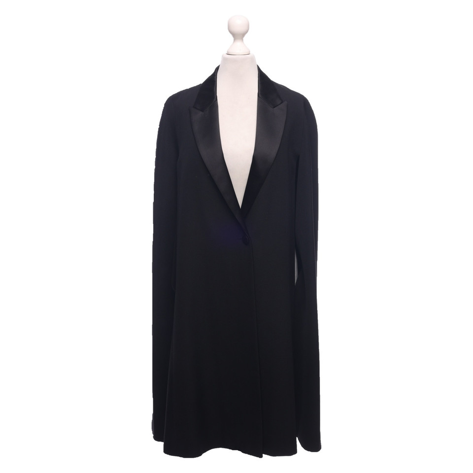 Givenchy Jacke/Mantel aus Wolle in Schwarz