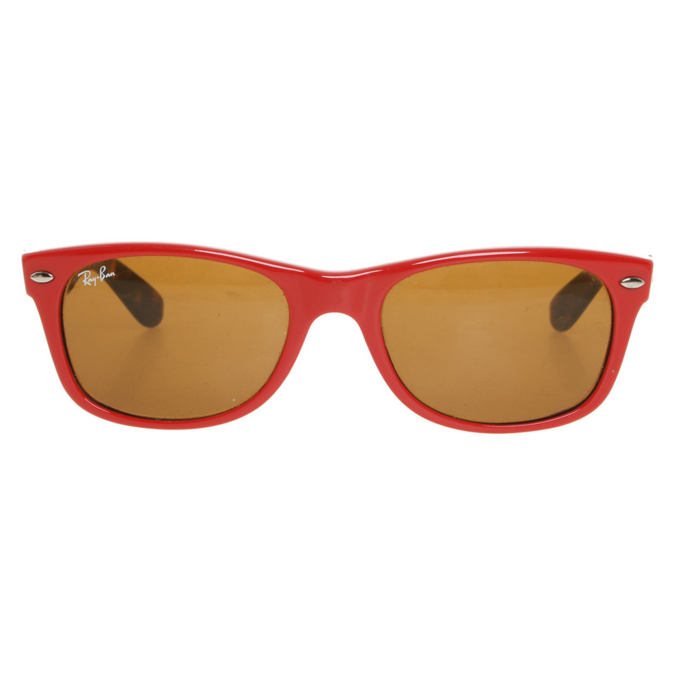 Ray Ban Zonnebril in rood / bruin